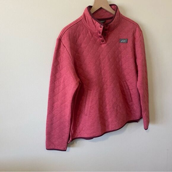 Eddie Bauer Quilted Mock-Neck Sweater - Picture 6 of 15
